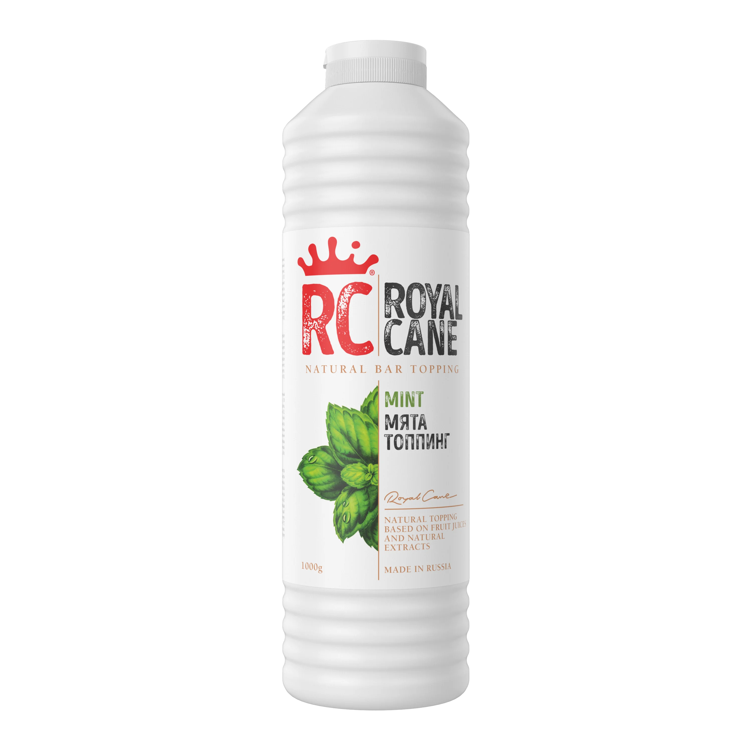 
Quality topping for cocktails and desserts Mint flavour 1kg, topping ice cream 