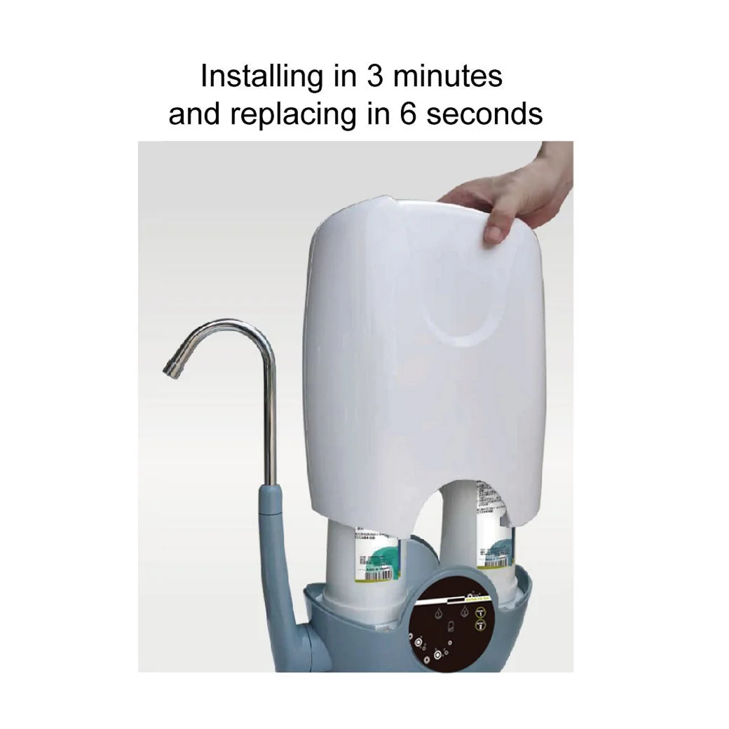 LCD Digital Dual Stages Water RO Machine System