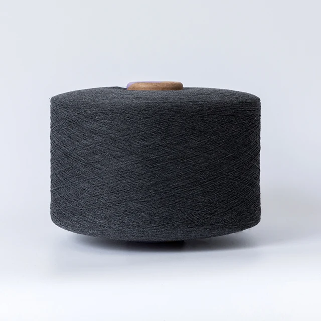 0.5s-30s Yarn Count 200-500 Twist Regenerated OE Blended Cotton Polyester Socks Yarn 50/50 For Weaving & Knitting