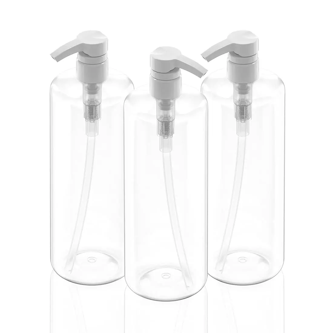 Factory Directly 1 Liter Empty Shampoo Pump Bottle Plastic Shampoo Bottle from Vietnam