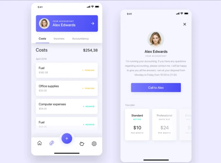 Best Office Billing and Invoice Manager App design | Android Accounting App