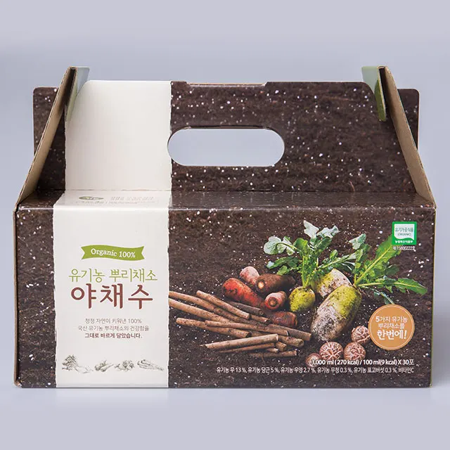 Насыщенный питательный органический различные корневые овощные соки сделанные в Корее