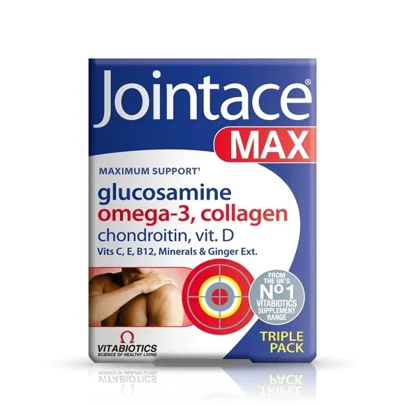 
Vitabiotics Jointace Max 84 Tablets Glucosamine Omega 3 collagen & Chondroitin (5 021265 222544) Jointace Max 84 Tablet/Capsules 