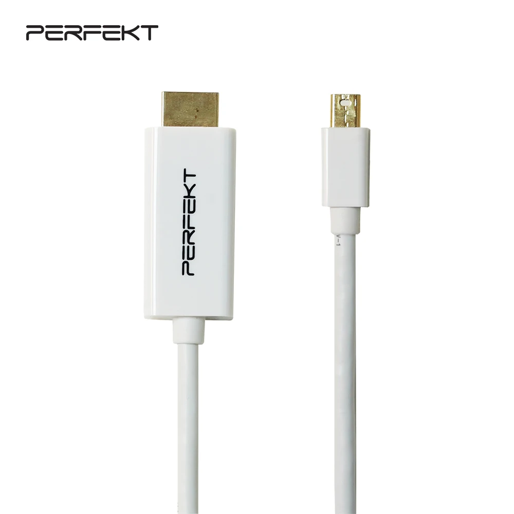 Mini DisplayPort 1.4  to HDMI 2.0 Male to Male Cable