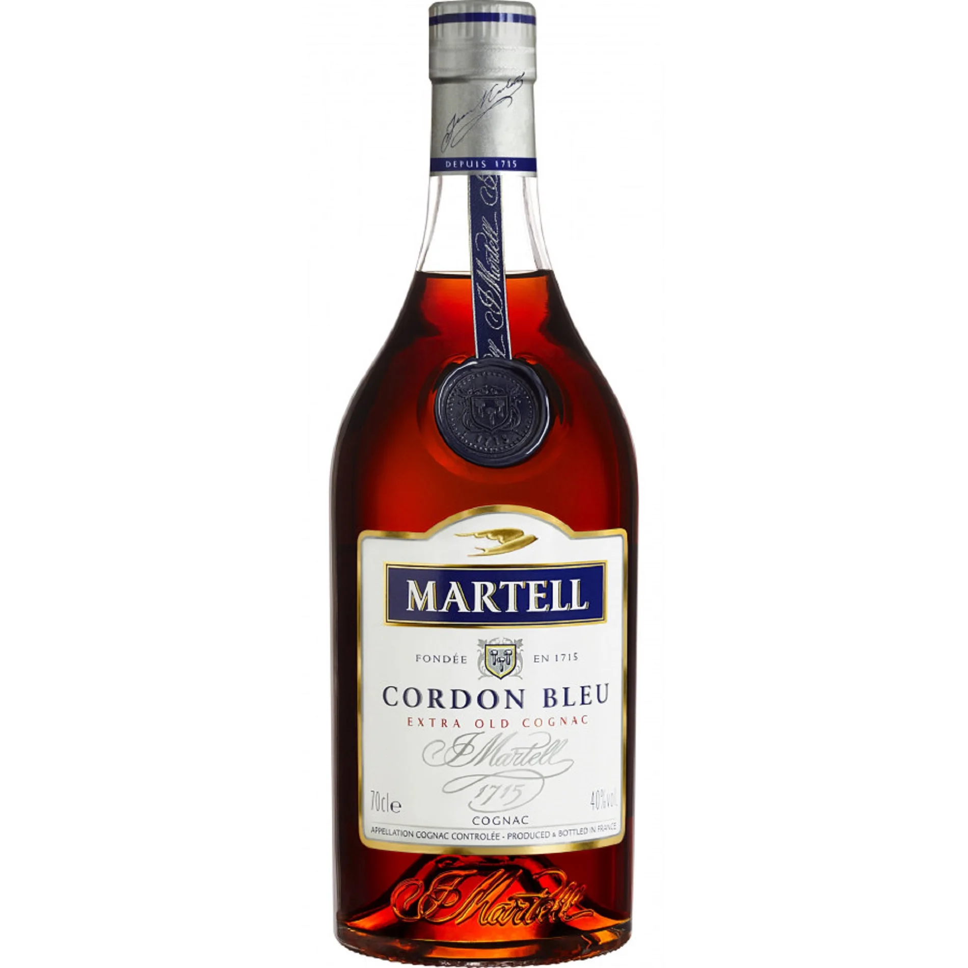 Original MARTELL CORDON BLEU COGNAC 70cl