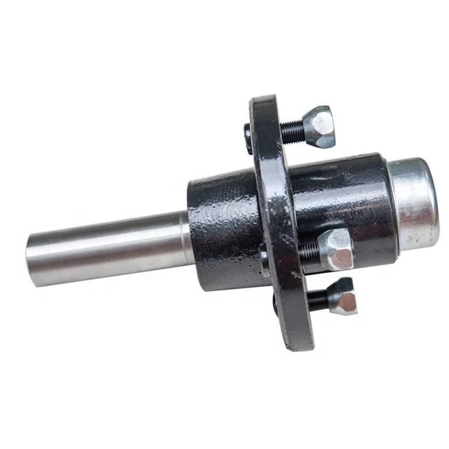 High Quality Trailer Axle Hub Axle Spindle Assembly 4 Studs Trailer Hub