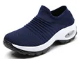 Low price and durable flying woven socks shoes running sneakers low-top height-increasing shoes and socks