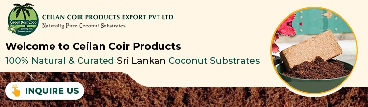 Sri Lanka Origin 100% Natural Coconut Coir Fiber Weed Control Mat for  Agricultural Lands and Greenhouses