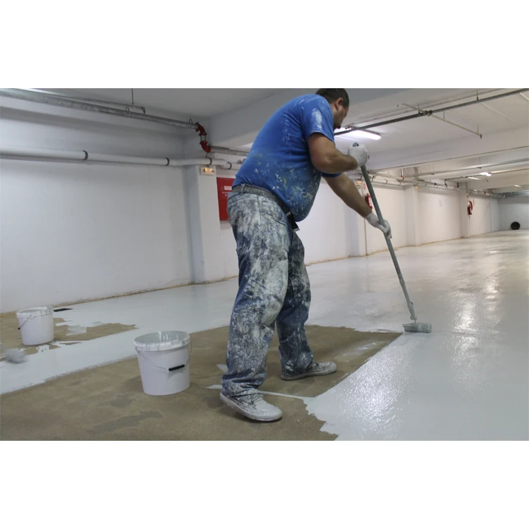 Напольная краска из эпоксидной смолы 200 микрон по минимальной цене