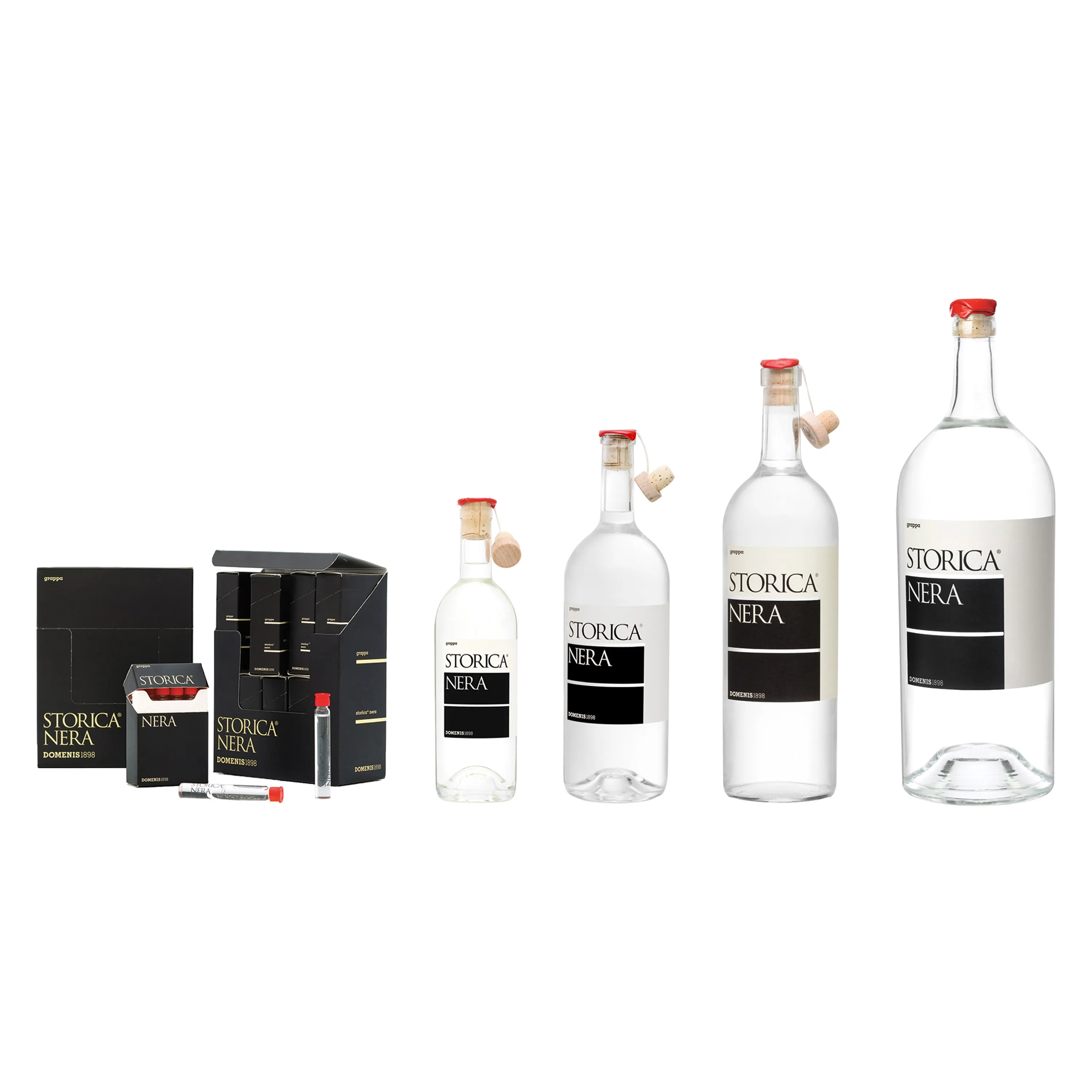 Best Seller Premium Italian Young Grappa Storica Nera
