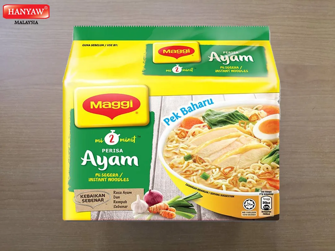 [Малайзия] Быстрая доставка + Халяль Сертифицированный метилфетамин 2 минуты лапша (12X5X77 г/картонная