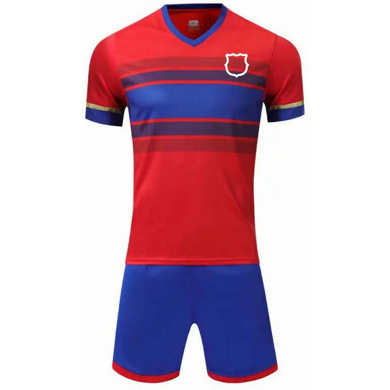 Wholesale Sublimation Plain Print New Club Custom Football jerseys Football Sets For Men