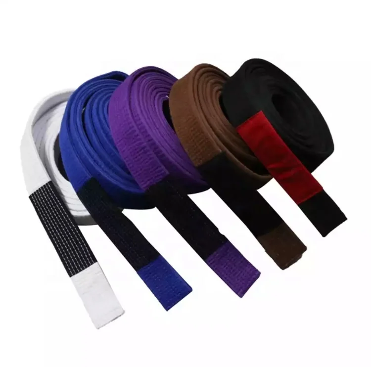 cheap best price  New Brazilian Jiu Jitsu 100% Cotton Material MMA BJJ Master Belt