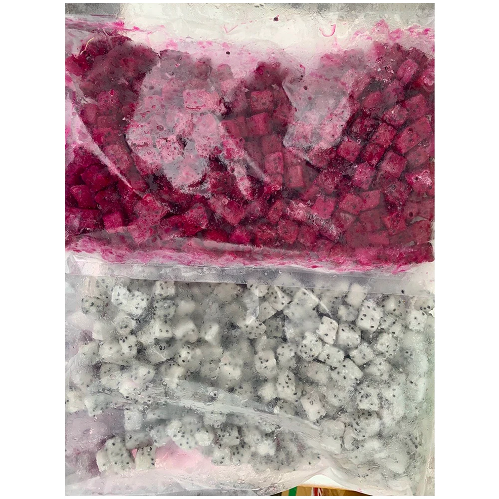 Supplying frozen dragon fruit red/ white flesh from Vietnam with best price