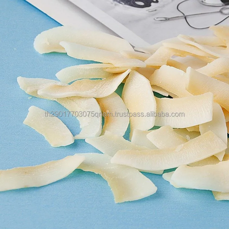 Crispy Coconut Chips 100% Natural Best Quality Product of Thailand