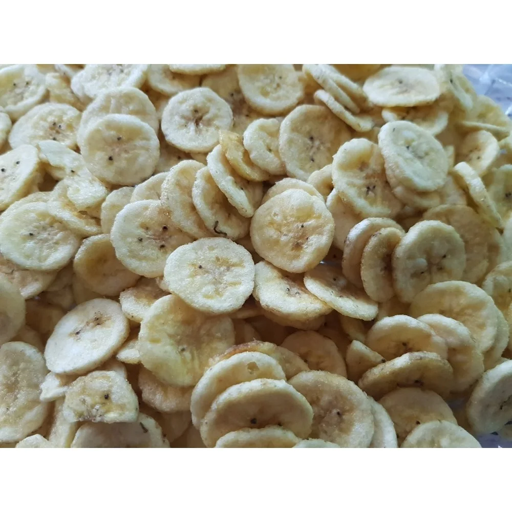 Thin Layers Fruit Sweet Tasty Natural Sugar-Free Healthy Dried Fried Snack Thai Banana Chips By Hola
