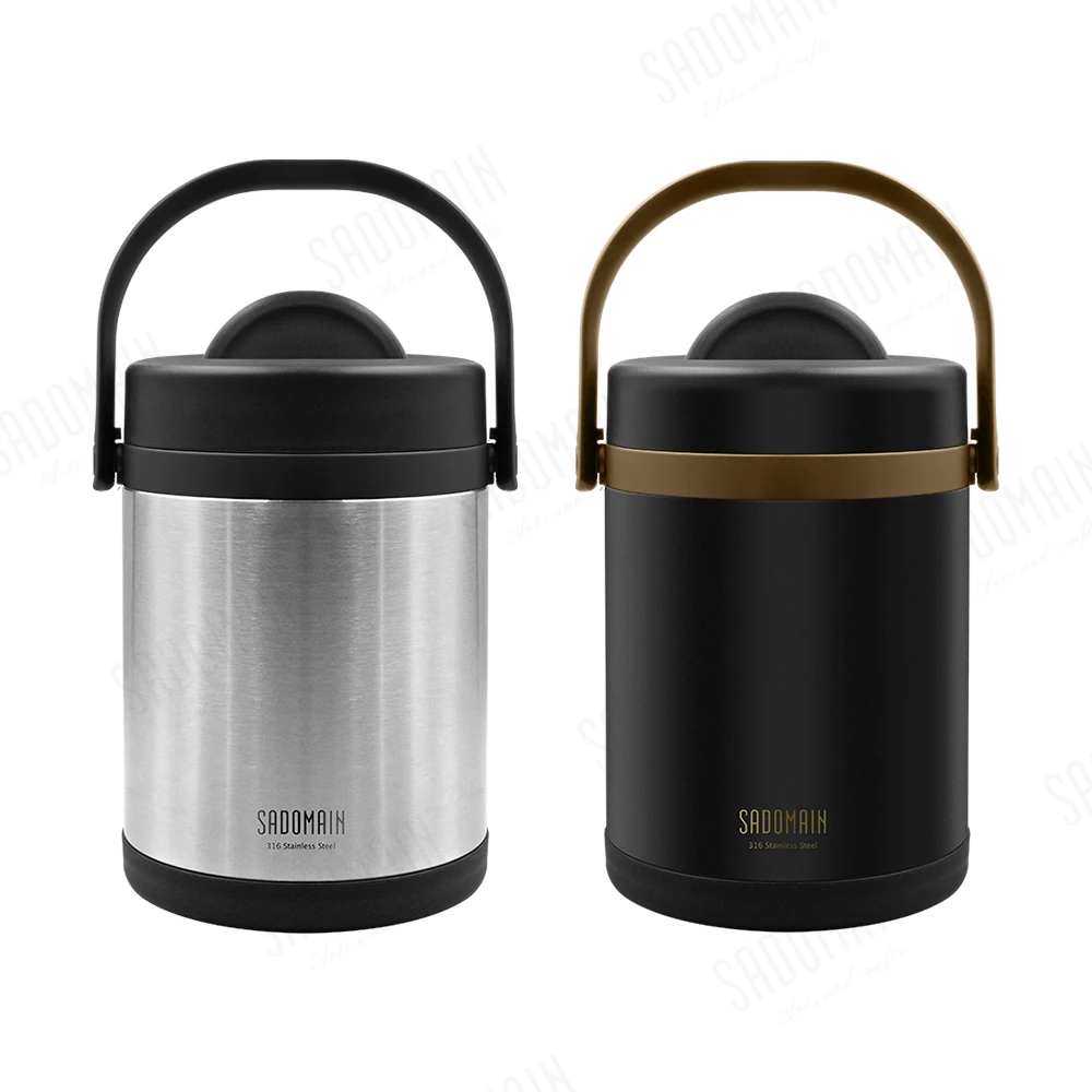 316 нержавеющая сталь двухслойная изолирующая Опора высокой емкости вакуумный holding портативный подъема горшок 2.0L