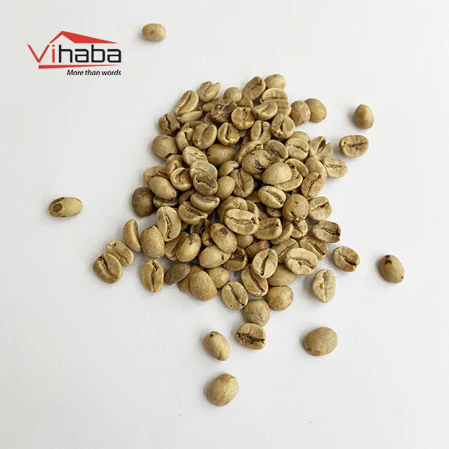Цена на необработанные зерна кофе органические Зеленые зерна кофе робуста Арабика упаковка