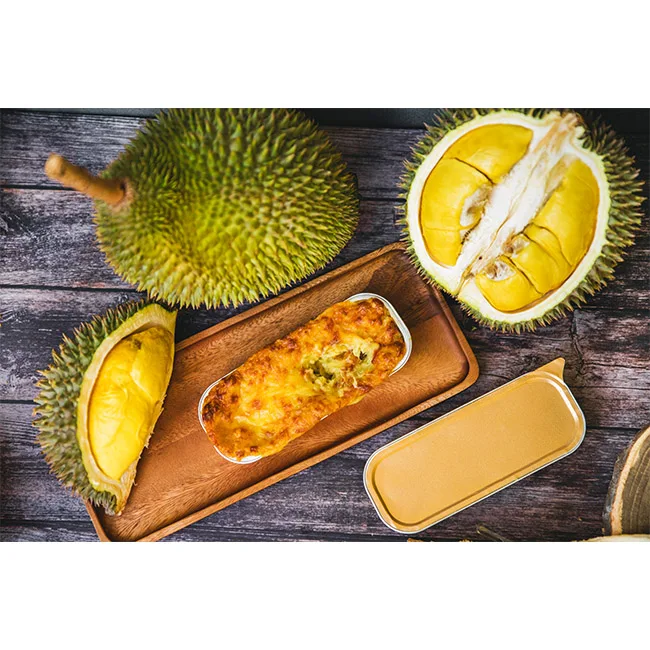 Malaysia Made High Quality Super Cheesy Cheese Baked Durian Cheese Frozen Baked Goods In Good Price Halal Certified