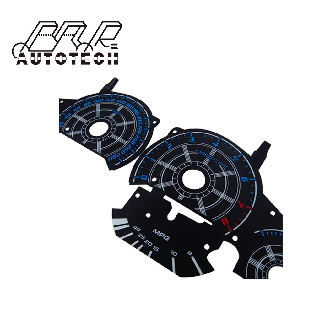 customized EL Iron man  car meter speedometer gauge for BMW E36 M3