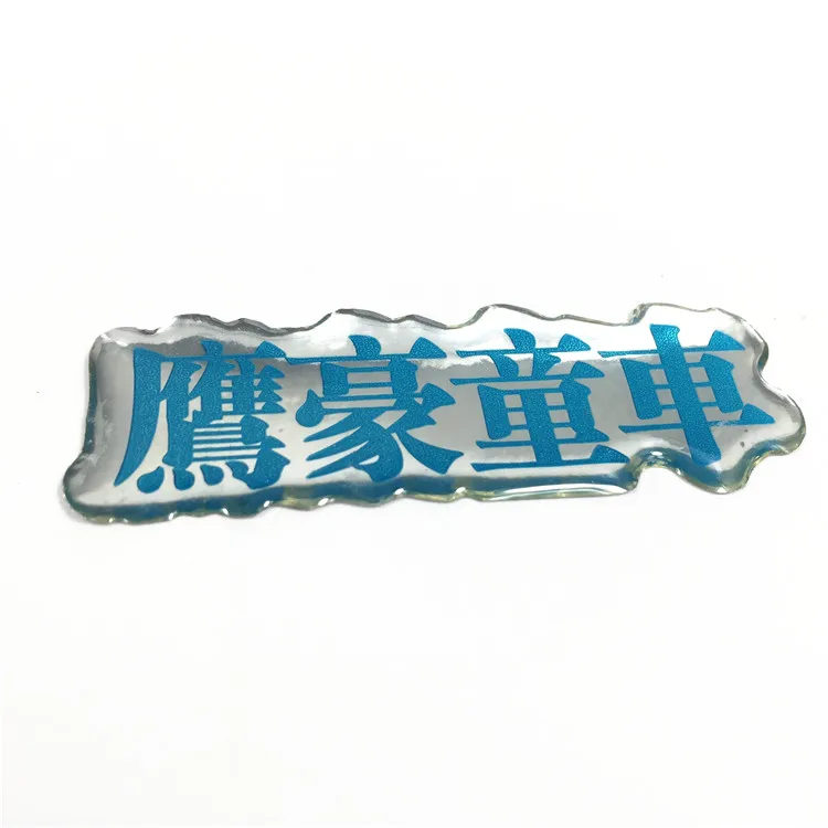 Custom Oem Clear 3d 3m Adhesive Decoration Epoxy Dome Label Sticker Printing Factory