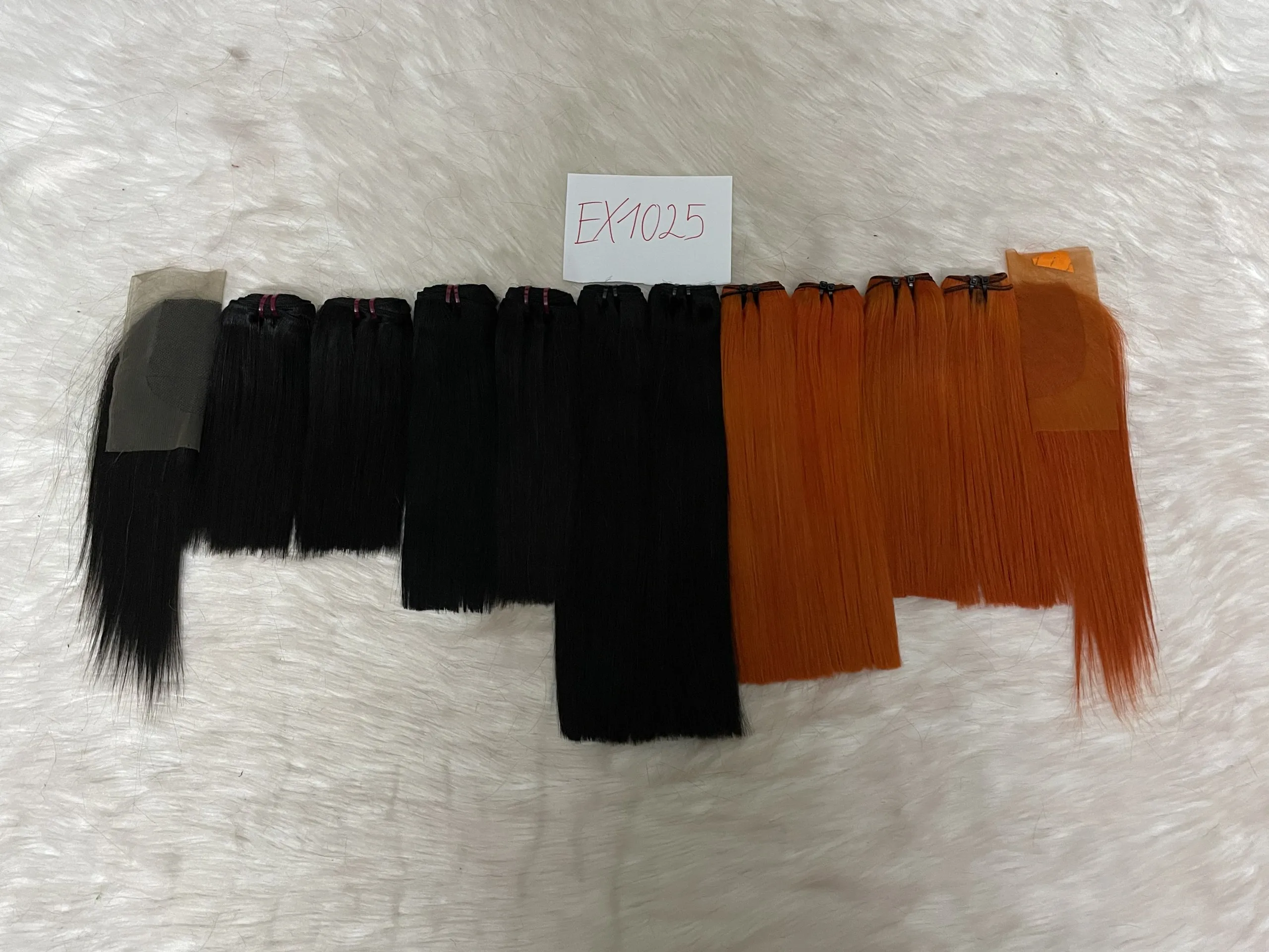 17 ноября популярный цвет тренд Рождество 2021 двойной тянущийся Sdd прямые волосы из Вьетнама