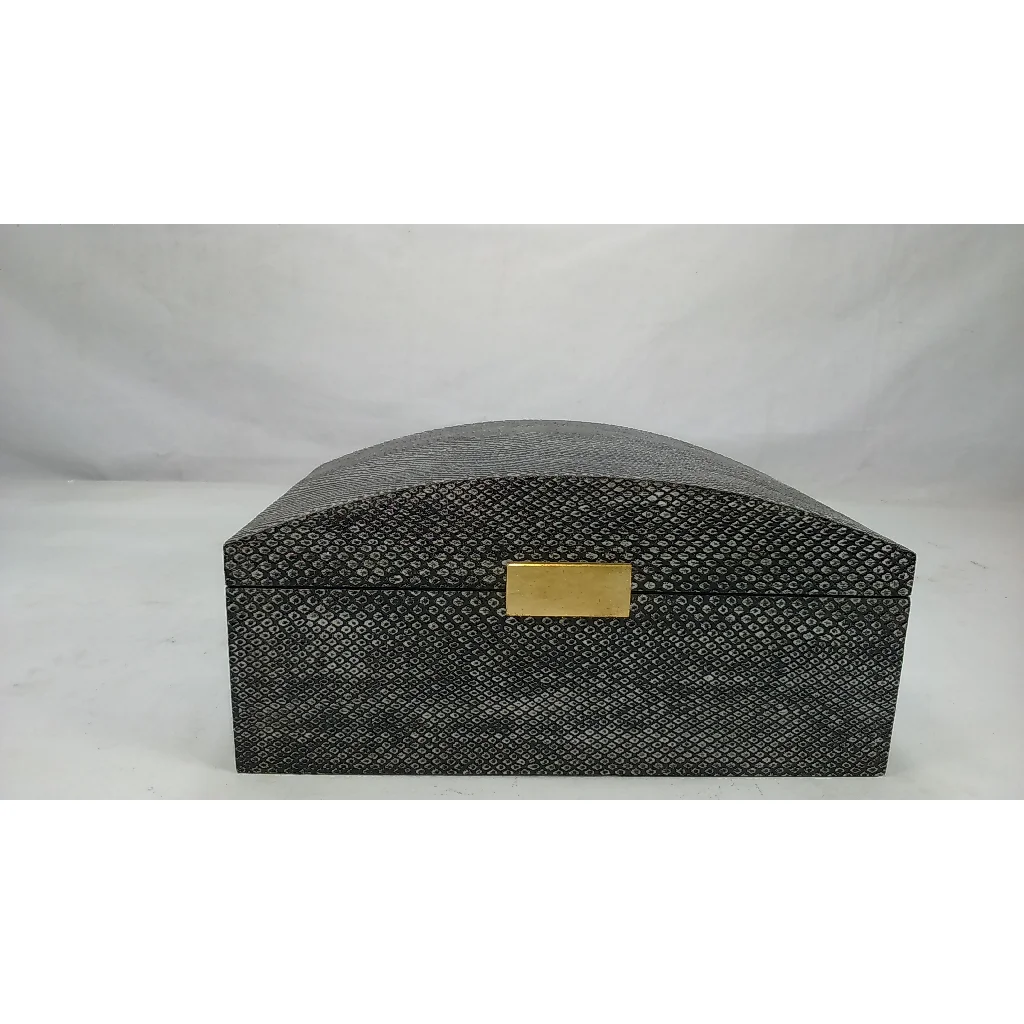 Латунный Замок светло-серого цвета Lovy 0 32x0 22x0 15 искусственный шагрейский шкатулка для ювелирных изделий из искусственного боа коробка