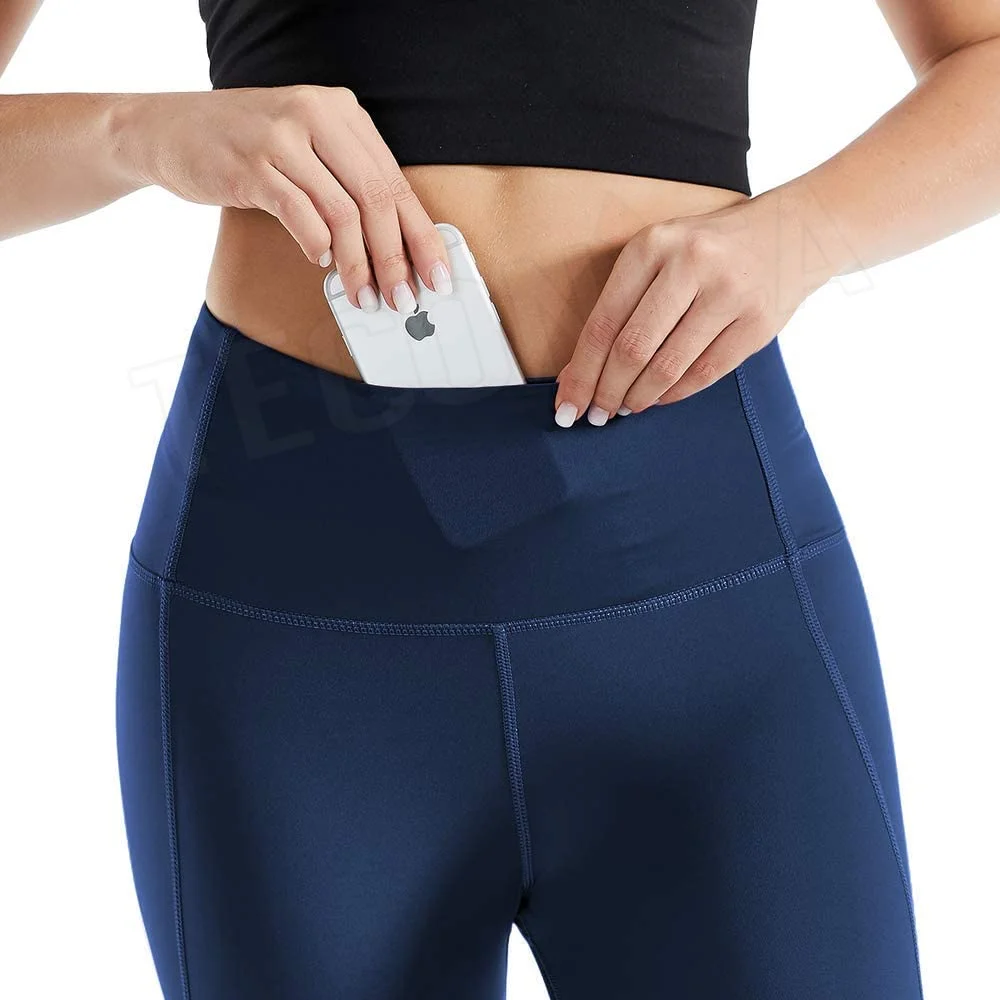 2024 New Fitness Yoga Wear Stretch Active Legging Seamless Fitness Capri Yoga Pants in Low Price