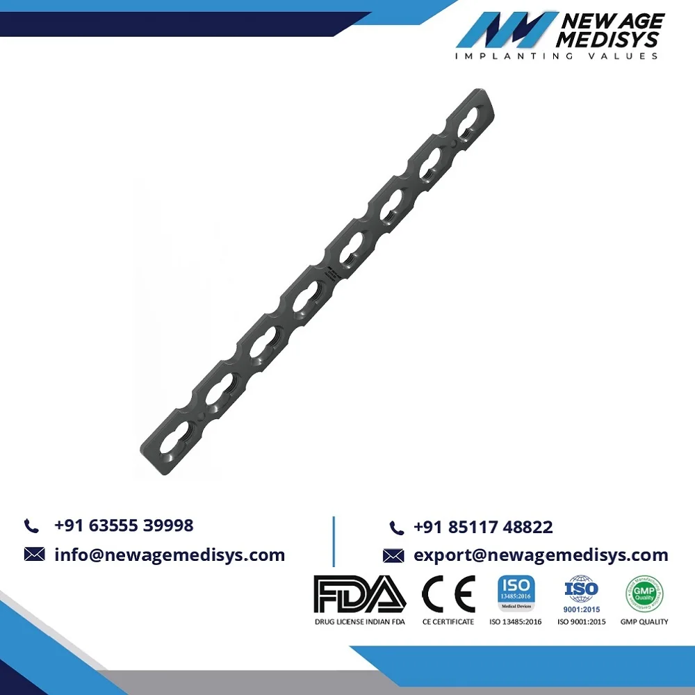 
Great New Design Titanium Manufacture Of Surgical Implants Locking Reconstruction Plate 3.5mm Titan Grey Grade B 