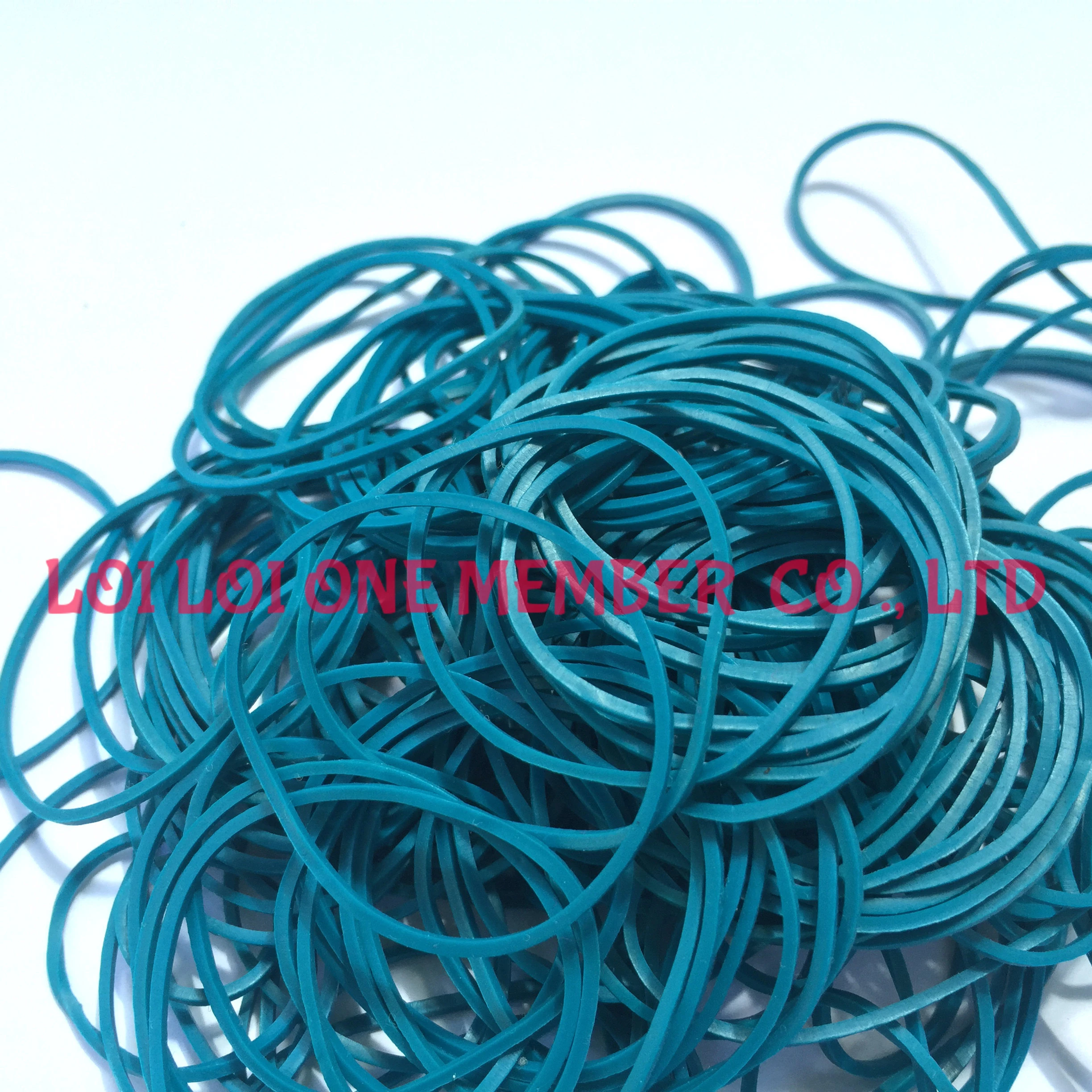 Most popular Cheap price Blue natural Rubber band use for vegetable or tie flower from Factory in Vietnam