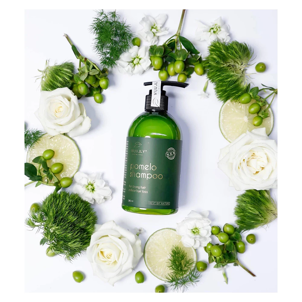 Шампунь VI JULLY Pomelo-продукция для ухода за волосами, 100% натуральный шампунь для ухода за волосами против выпадения волос