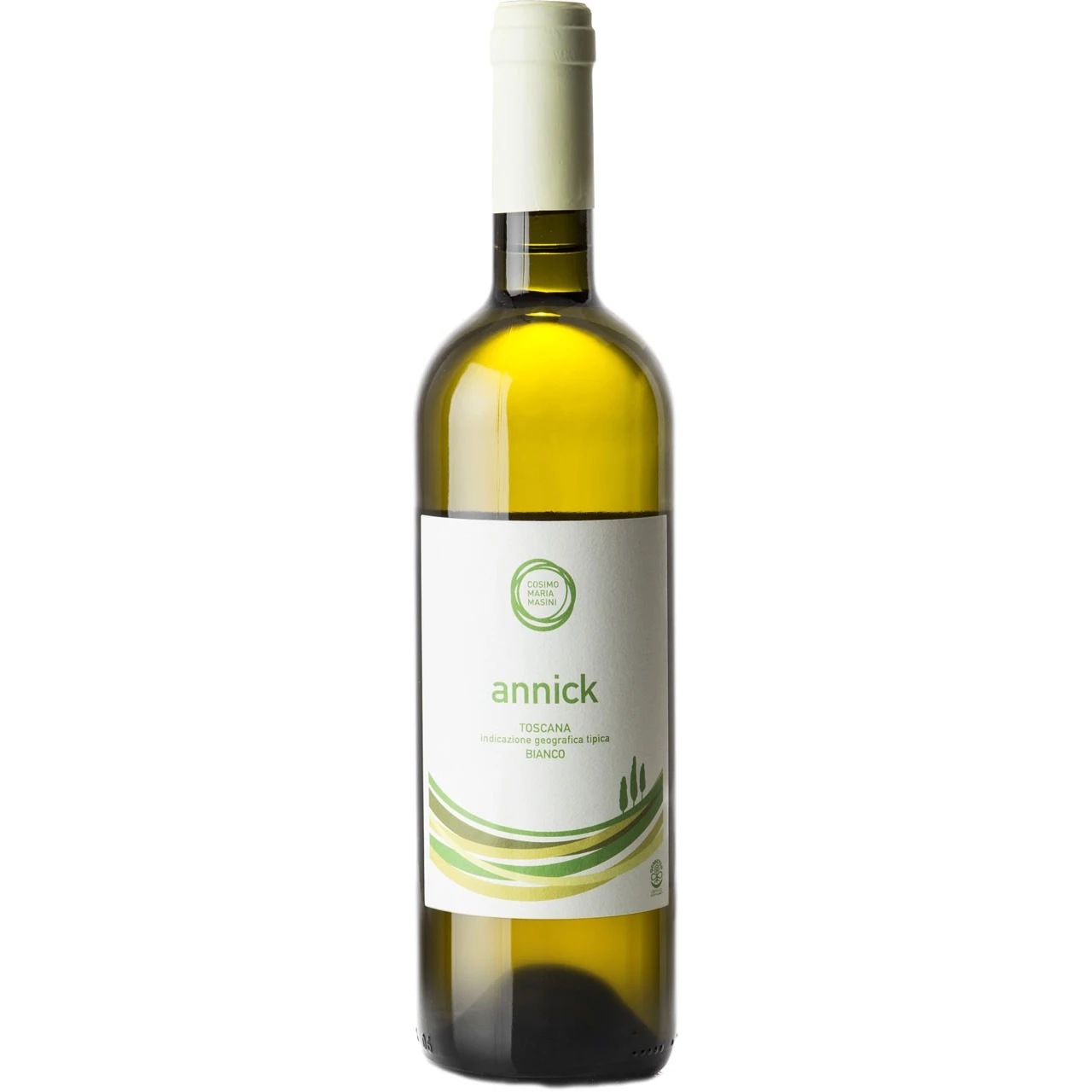 Винная бутылка Sauvignon blanc Vermentino, 750 мл, гранулированный Тоскана, белое вино