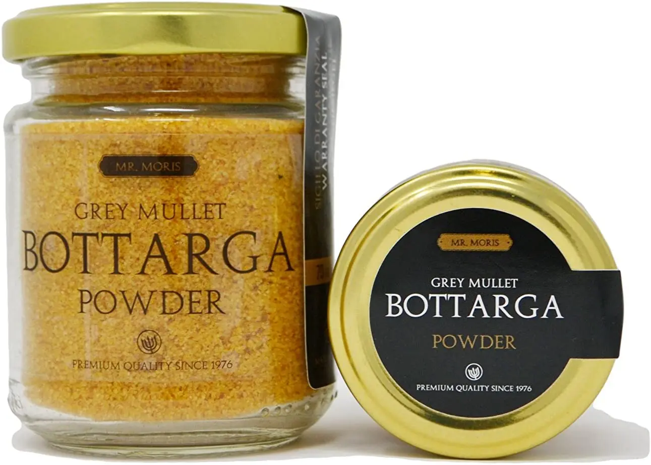 Премиум качество Терка Mullet Bottarga mr Moris Сделано в Италии Кошерный банке 50 г