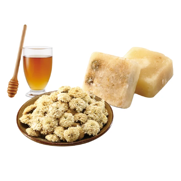 High Purity bulk white Sugar brick with Honey chrysanthemum Flavor Tea