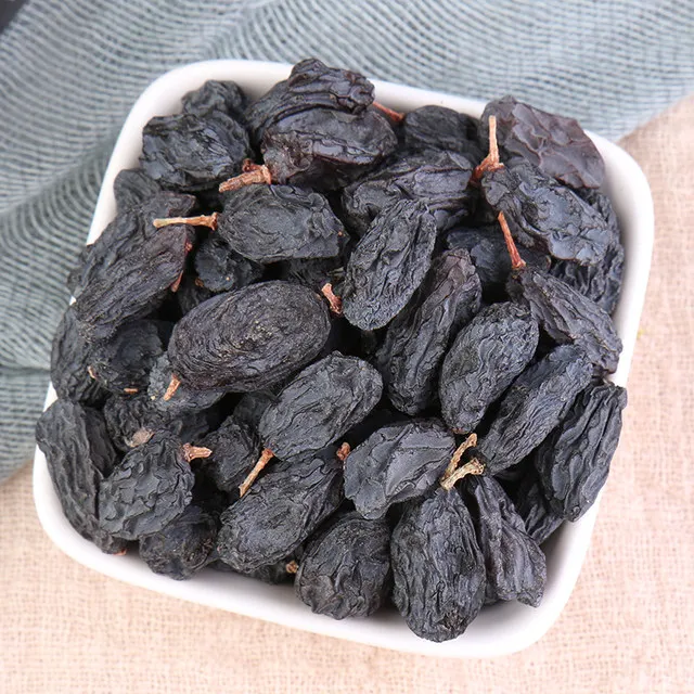 ISO Certification 100% Natural Products Factory Direct Sales Nature Fruit Dried Black Raisins from Uzbekistan