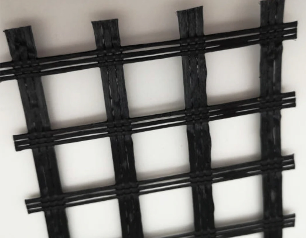 PVC Fiberglass Geogrid