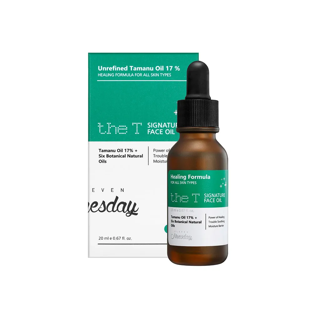 Eleven Huesday The T Signature Face Oil 20ml Irritated Skin Soothing Moisturizer Natural Ingredient Higher Effect Improvement