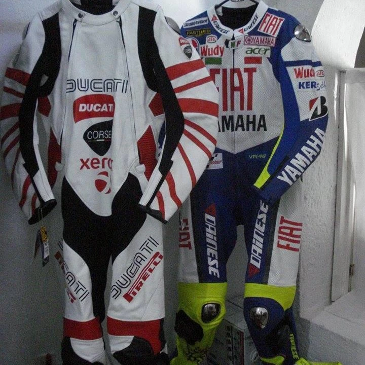 motorbike leather suits gloves and boots set