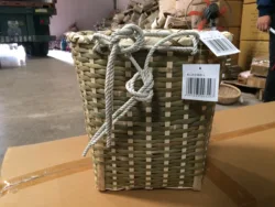 Hot Selling High Bamboo Woven Food Fruit Basket Japan Standard
