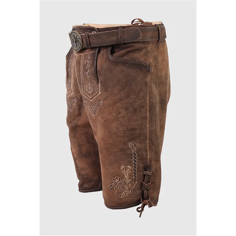 Bavarian German Lederhosen High Quality Leather Shorts Lederhosen Shorts