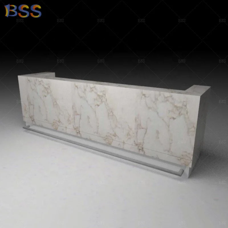 Современная мраморная барная стойка для ресторана кафе винного клуба бара