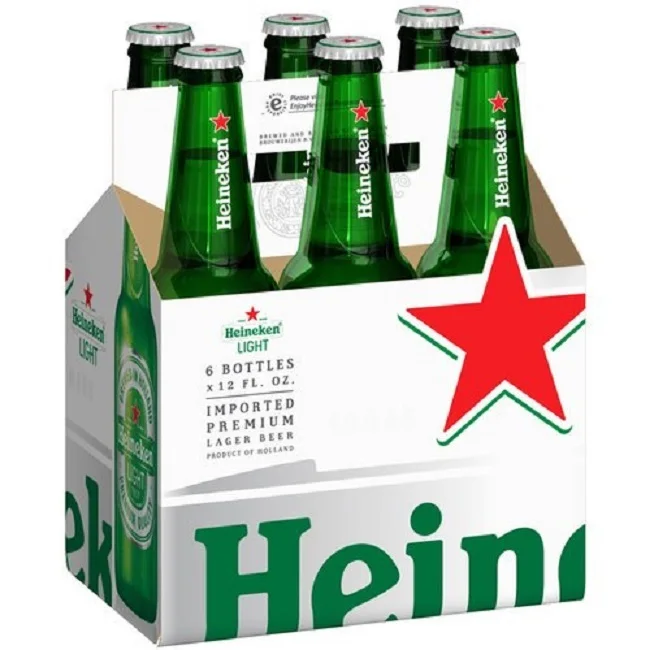 Бутылки и консервированное пиво HEINEKEN