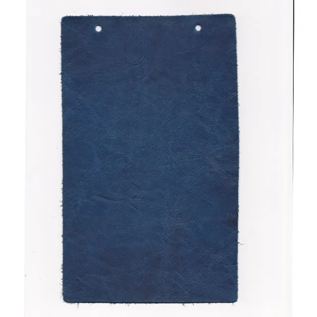 High Italian Quality Upholstery Leather Midnight Blue Color Genuine Leather for Furniture