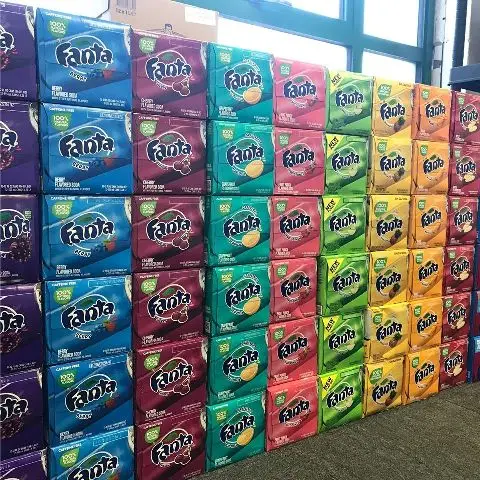 
American Fanta, Fanta Exotic 330ml / Fanta Soft Drink (Slim) flavours 