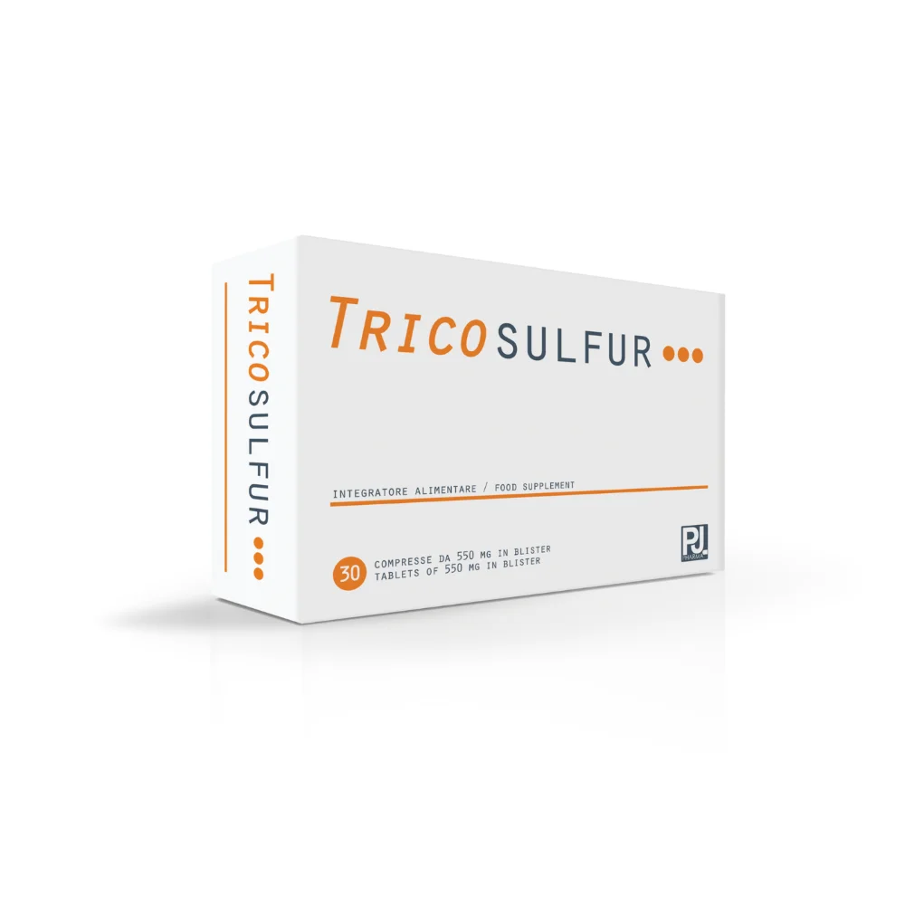 gryppo farmaimpresa (pjpharma) TOP QUALITY ITALIAN HEALTHCARE SUPPLEMENT WITH VITAMINS TO PREVENT HAIR LOSS TRICOSuLFUR