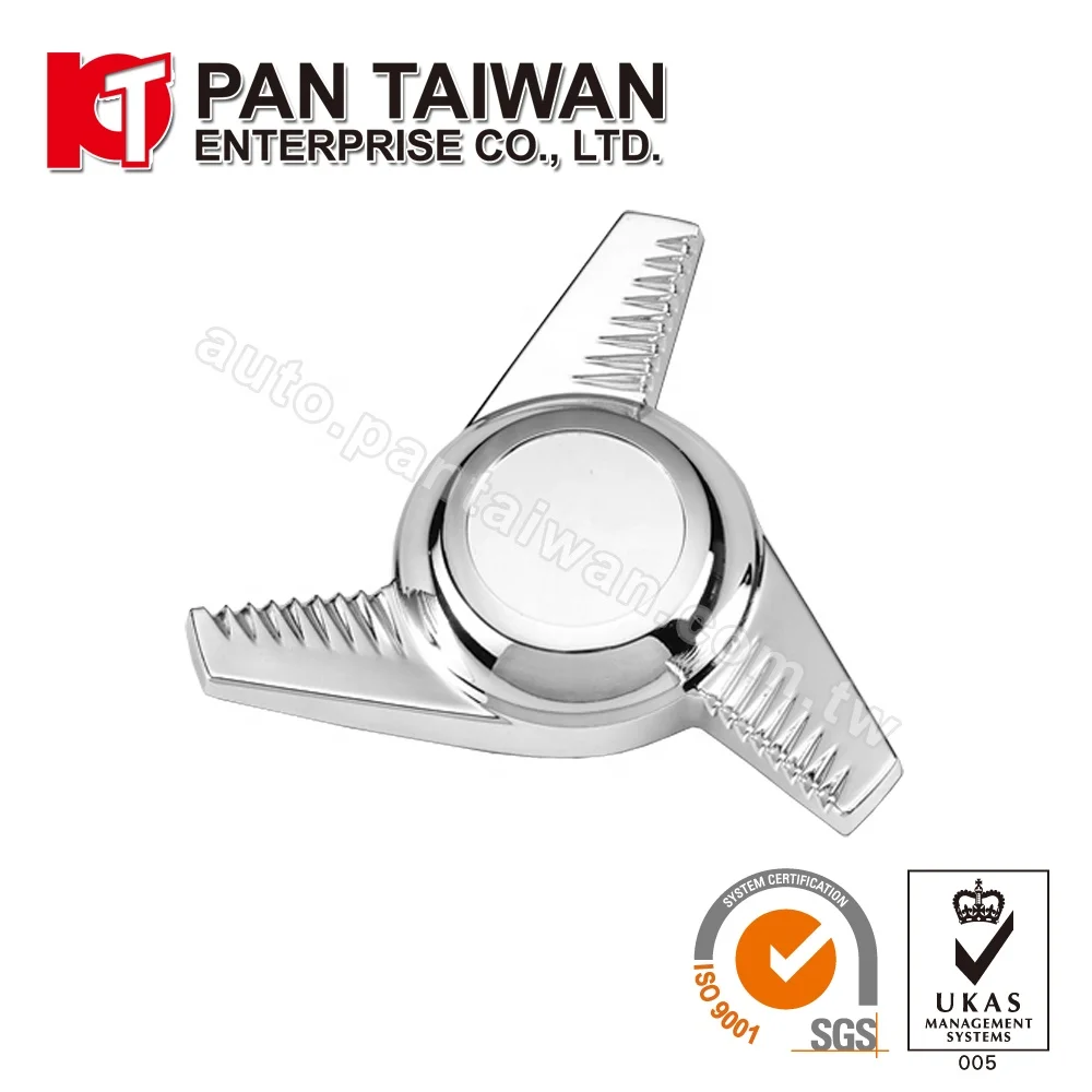 UNIVERSAL TYPE CHROME HUB CENTER WHEEL-CAP for HOT ROD, Retro Classic Restoration Parts