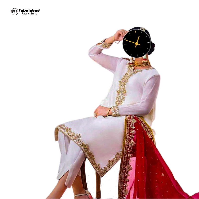 
 Хлопковая Пакистанская и индийская одежда для свадебной вечеринки, полностью Вышитые Готовые дизайнерские платья с тяжелым шифоновым принтом для женщин  