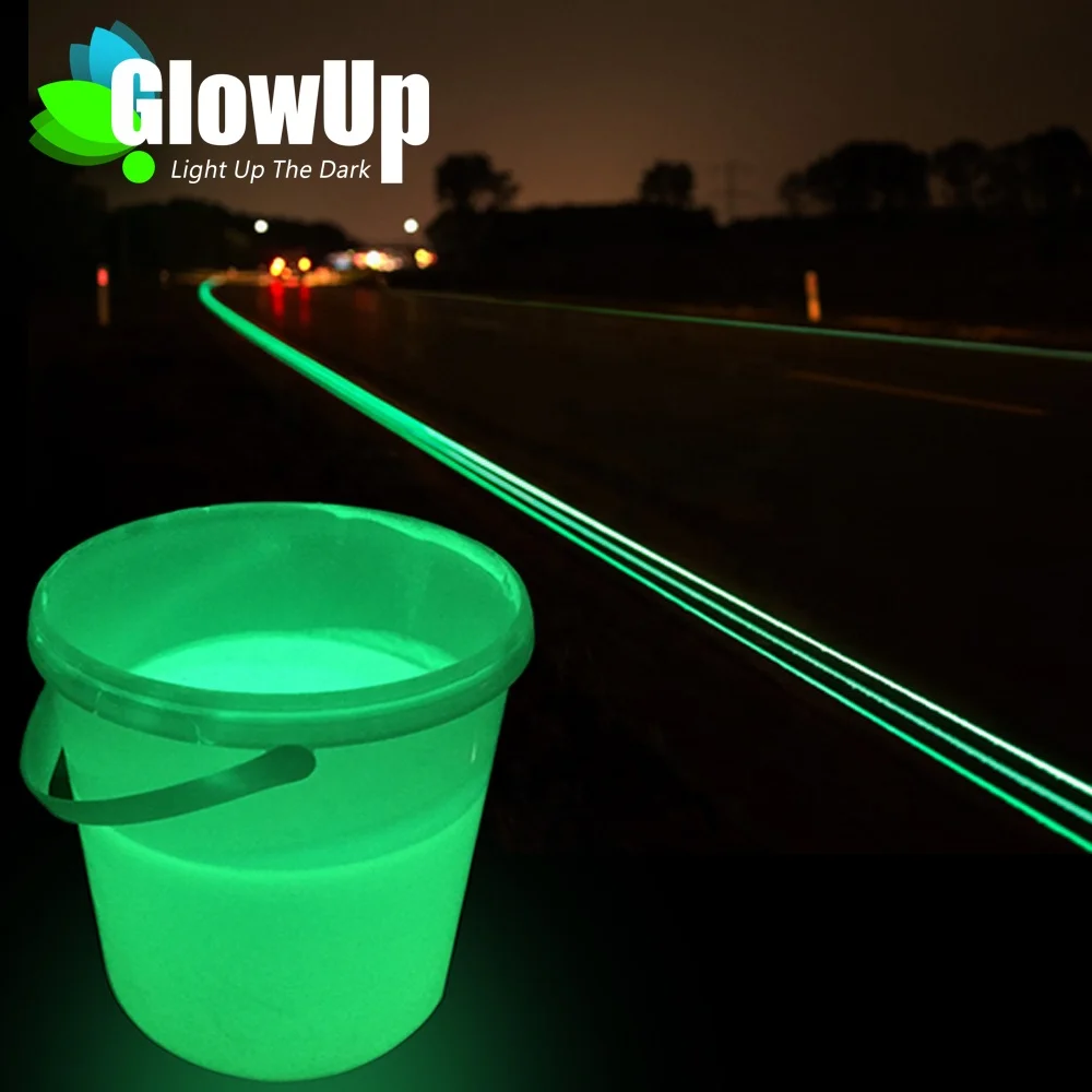 Quick-drying waterproof luminous paint, can be used for road painting