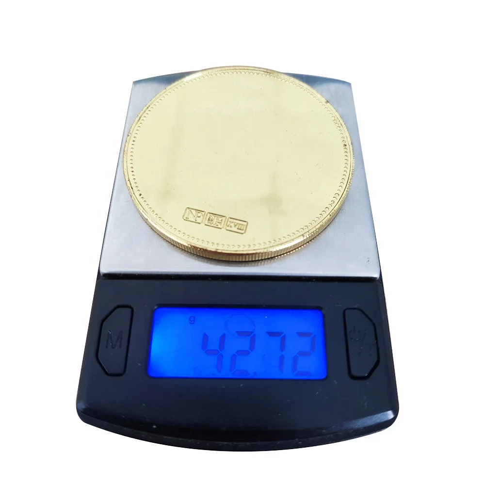 Wholesale Custom Made Metal Commemorative Coins Color Gold Souvenir Coin Embossing US Commemorative Coin China