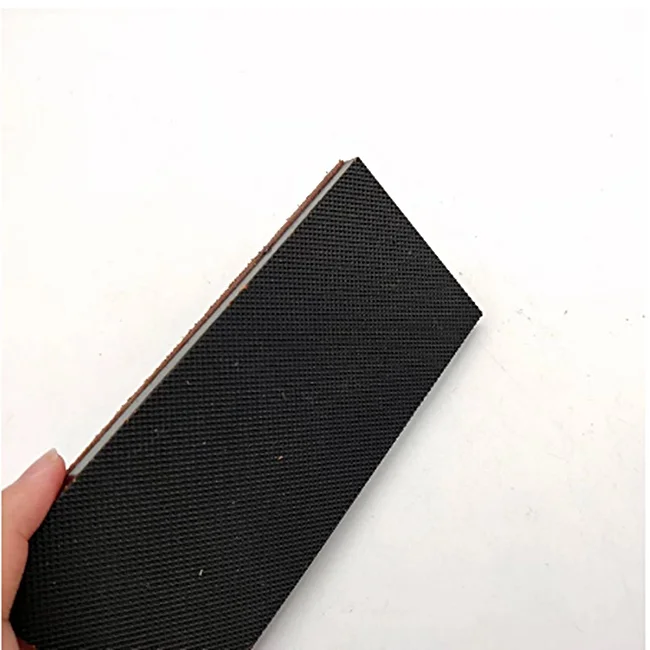 Wood Handle Leather Sharpening Strop Knife Razor Polishing Board with Polish Compound 2 Sided Made